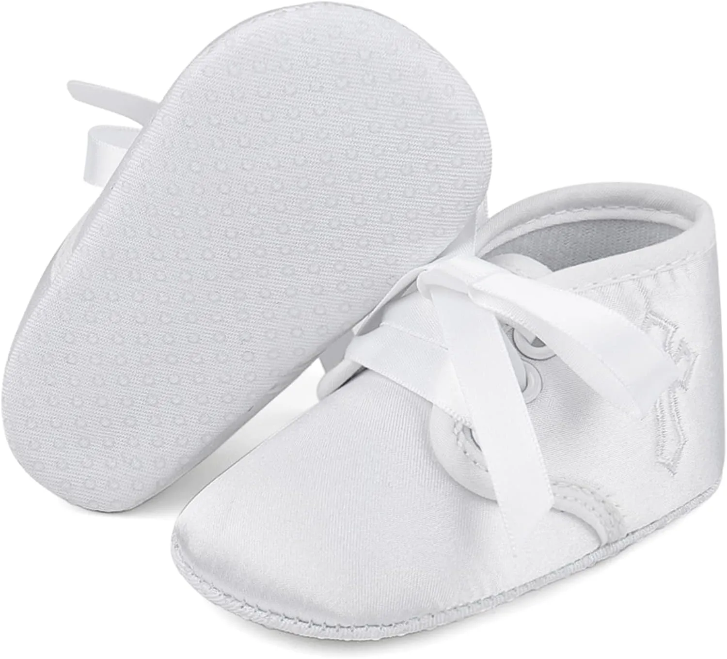 Baby Boys Soft Cross Baptism Christening Shoes Premium Sole Infant/Toddler Sneaker