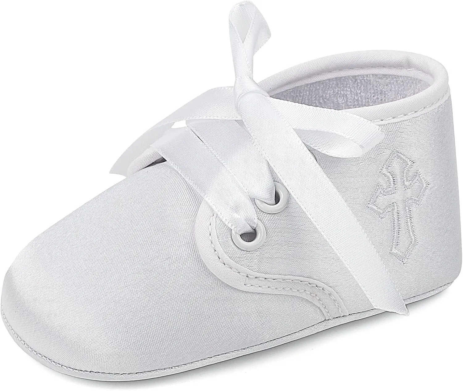Baby Boys Soft Cross Baptism Christening Shoes Premium Sole Infant/Toddler Sneaker