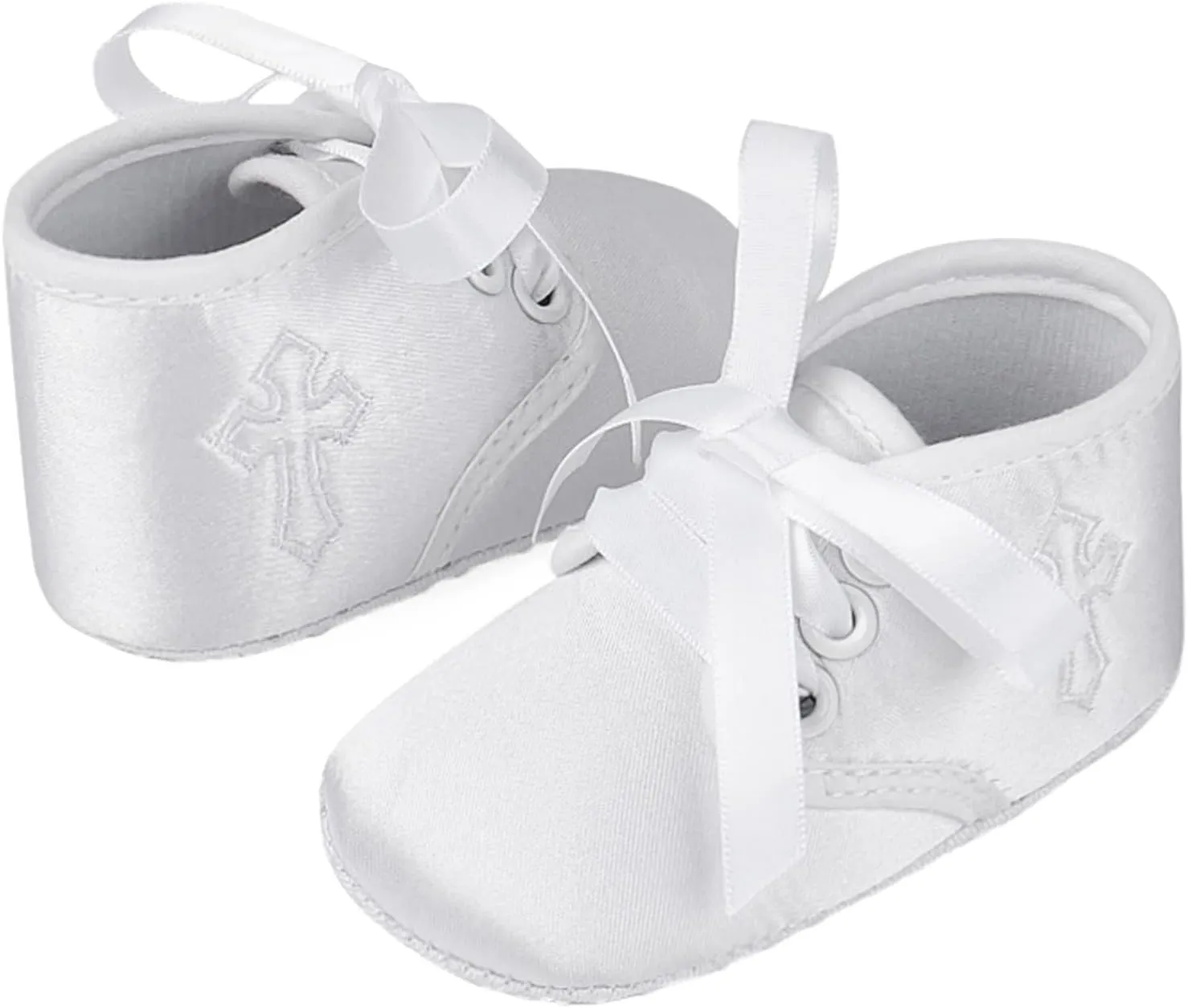 Baby Boys Soft Cross Baptism Christening Shoes Premium Sole Infant/Toddler Sneaker