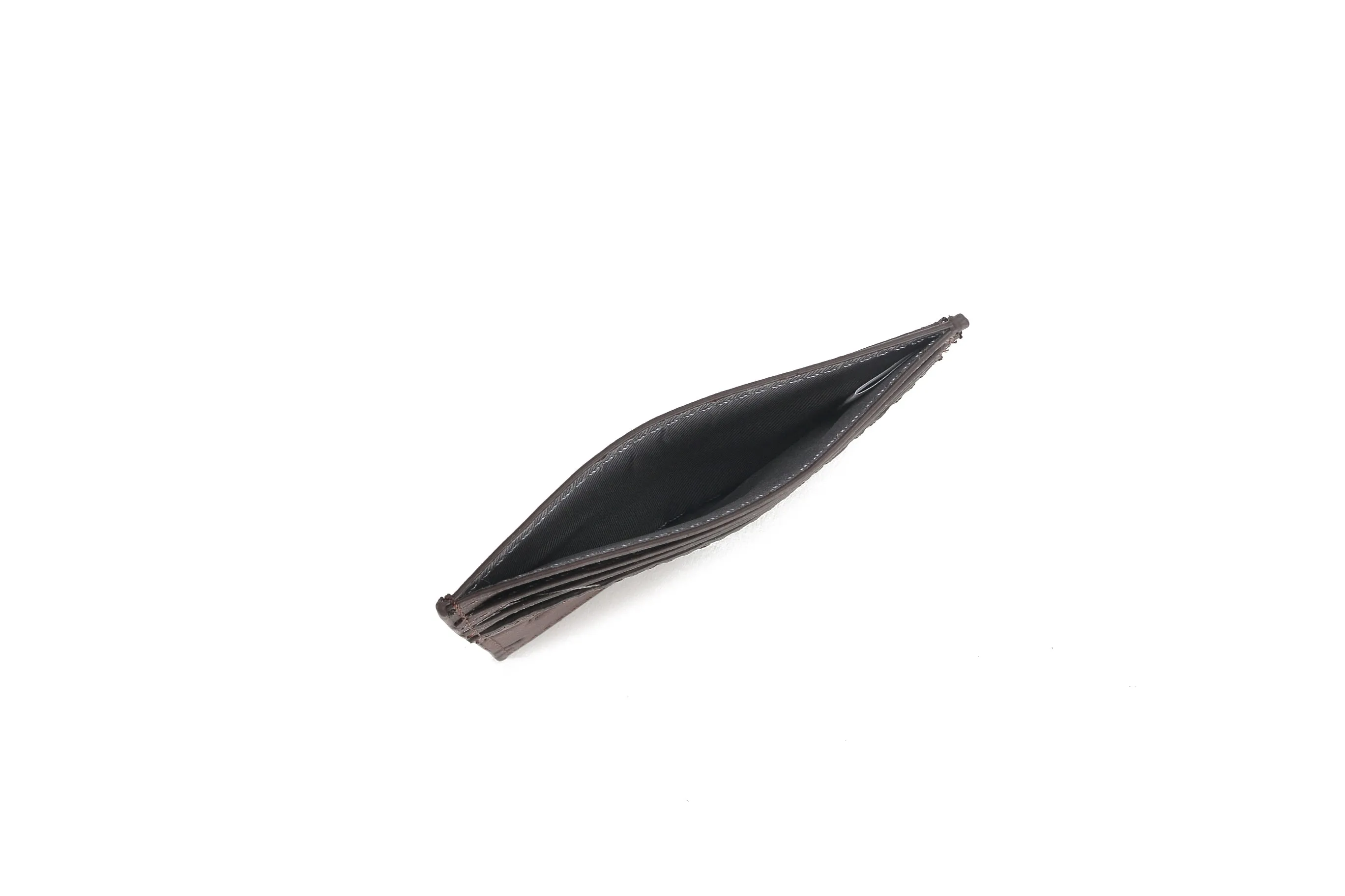 Card Case Meilany Tiare Embossed Brown-Black