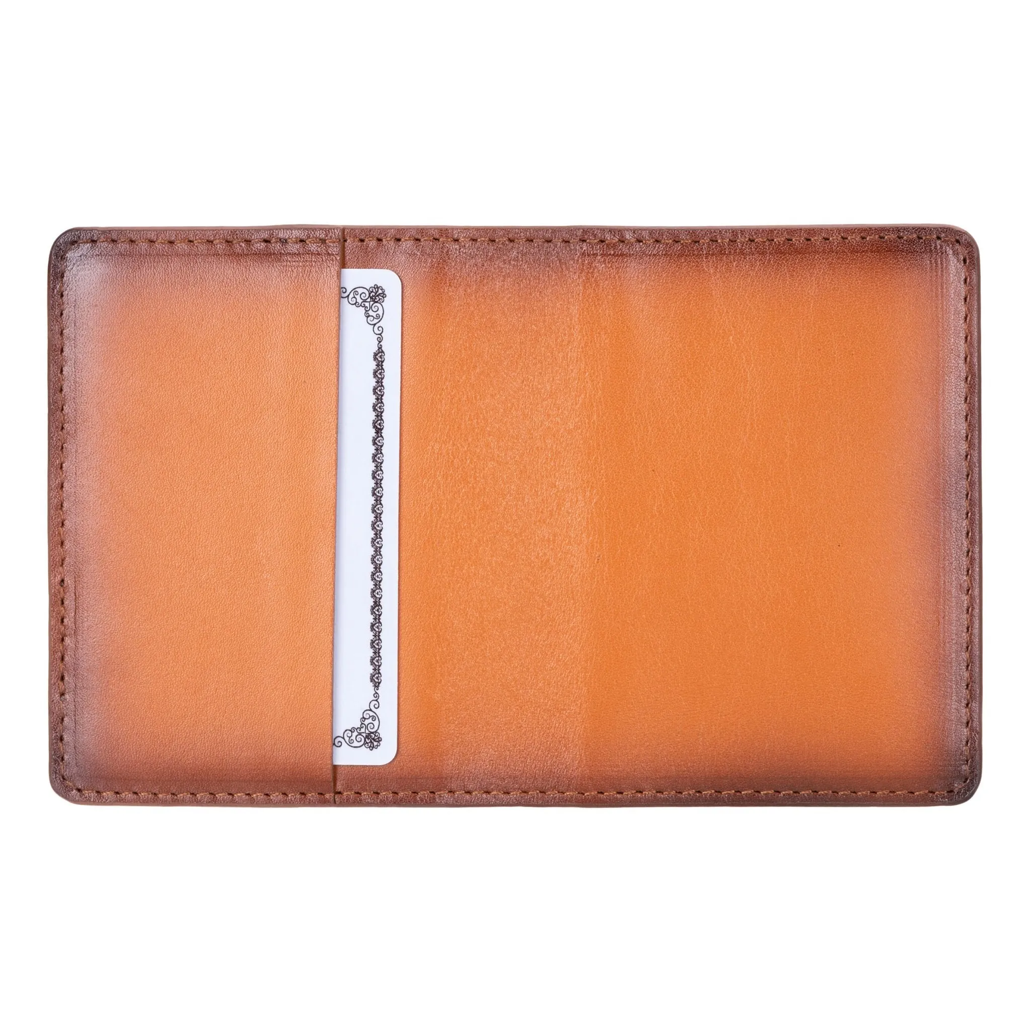 Dean Card Wallet, Burnished Tan
