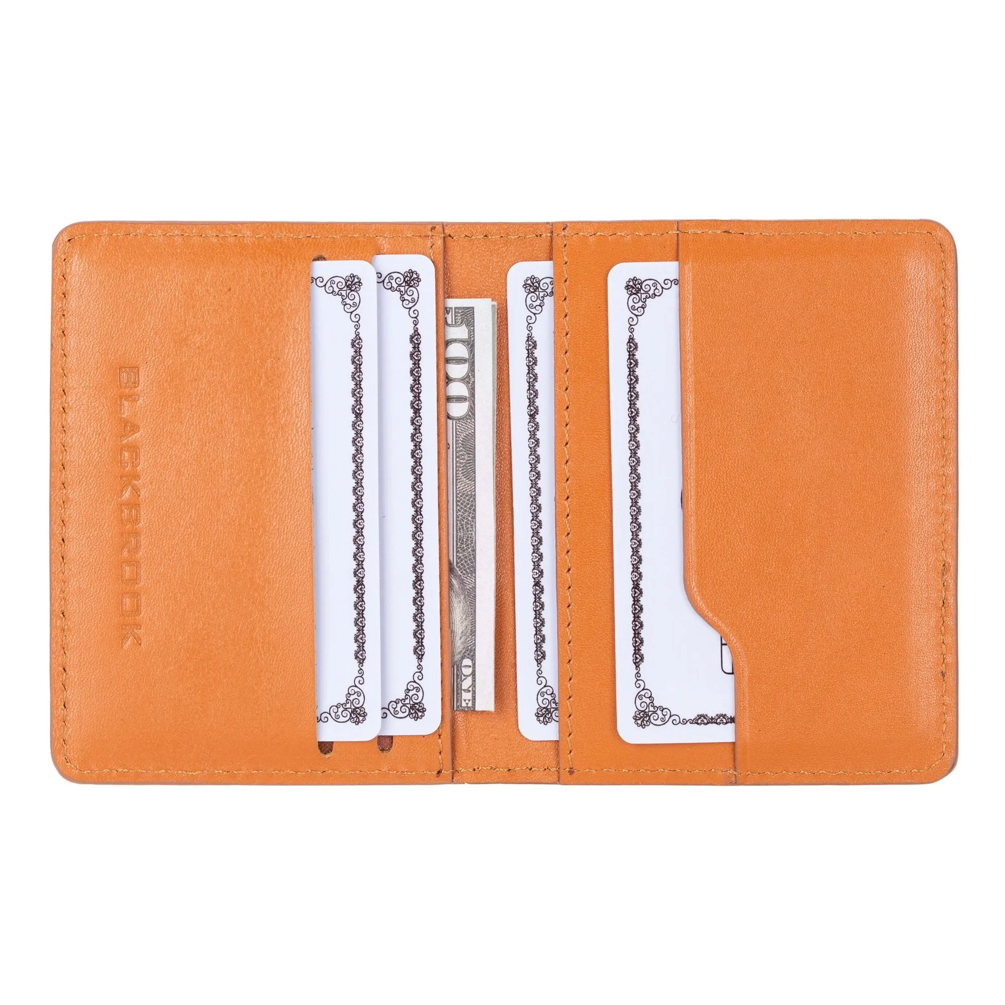 Dean Card Wallet, Burnished Tan