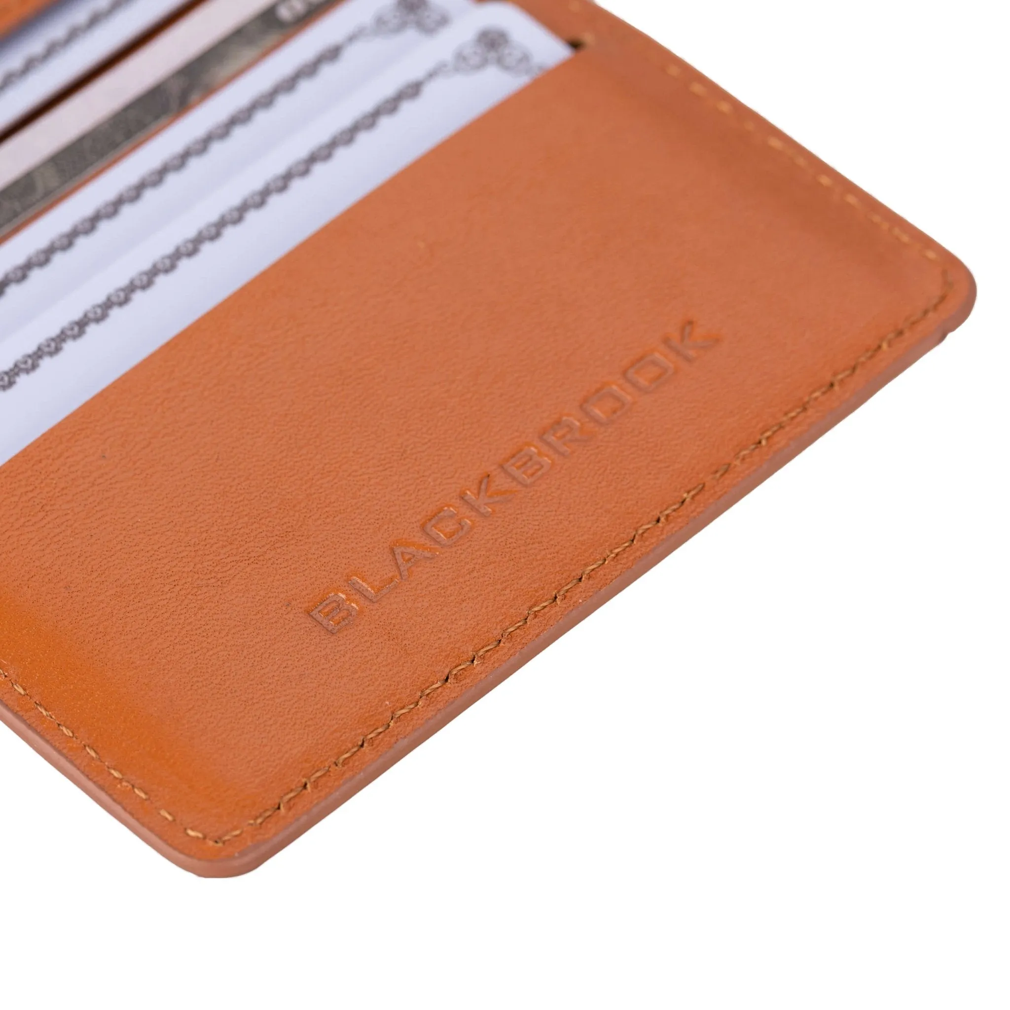 Dean Card Wallet, Burnished Tan