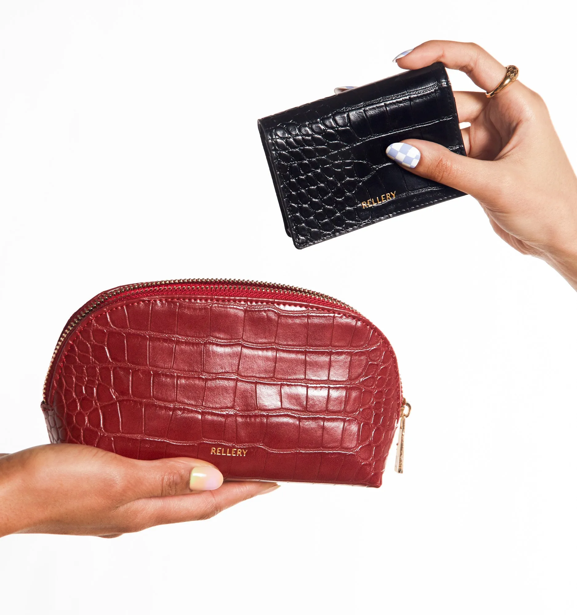 Midnight Black Essentials Card Holder - Enhanced Title