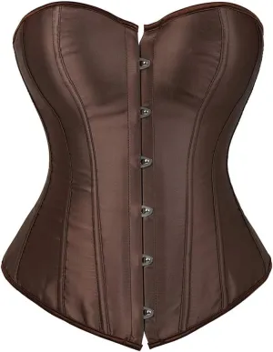 frawirshau Corsets for Women Plus Size Black Corset Sexy Bustier Corset Top Lingerie