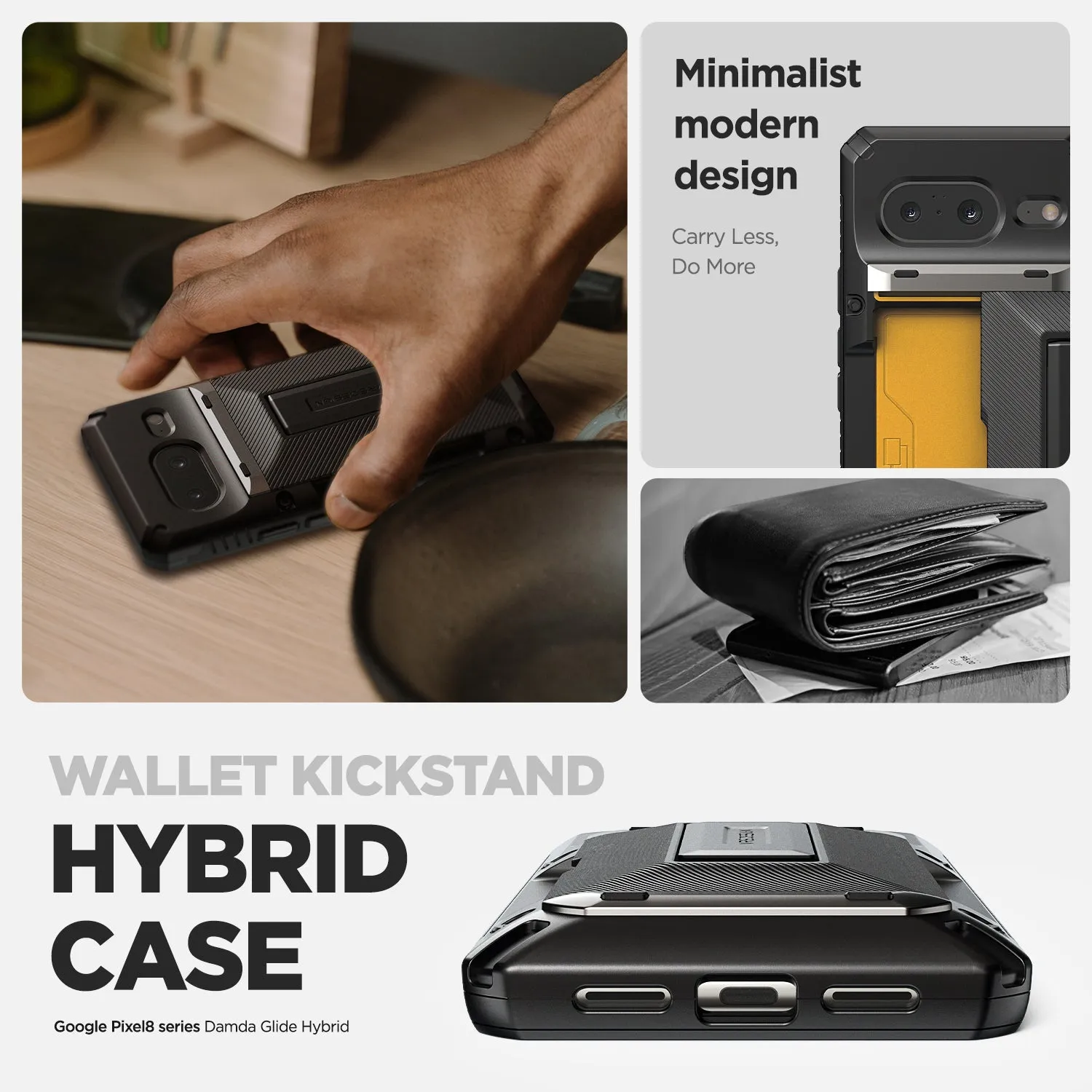 Google Pixel 8 Case Damda Glide Hybrid