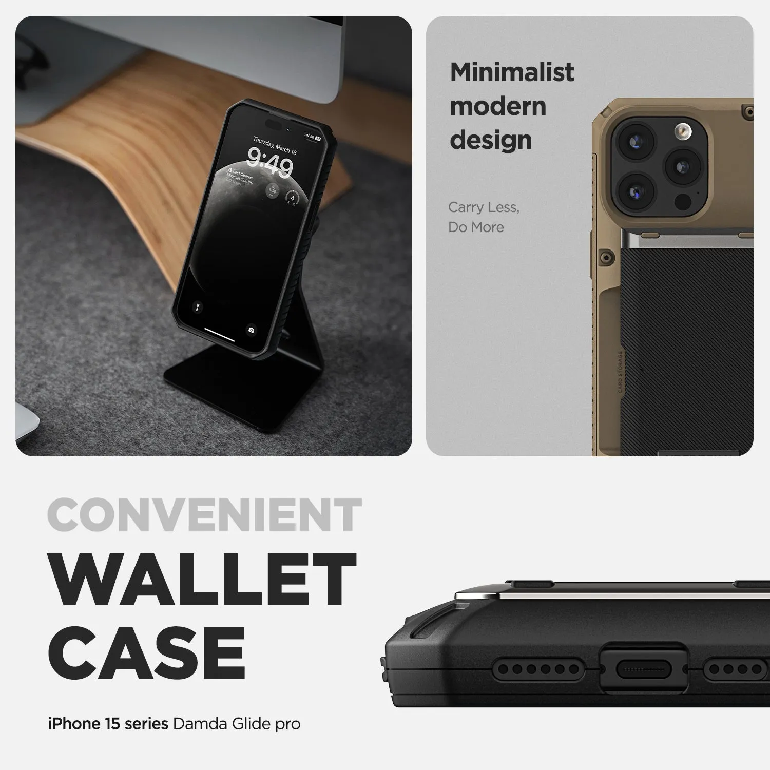 iPhone 15 Pro Max Case Damda Glide Pro