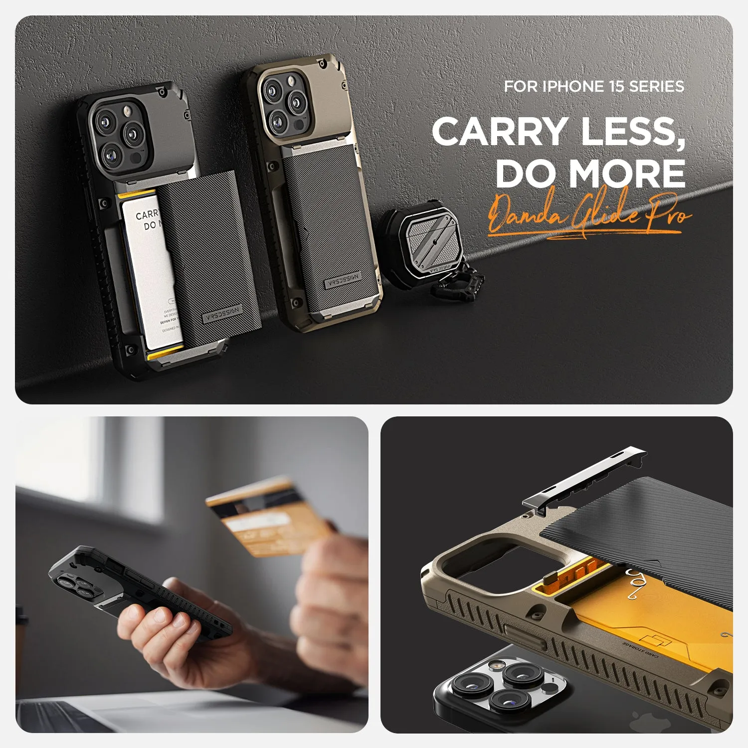 iPhone 15 Pro Max Case Damda Glide Pro