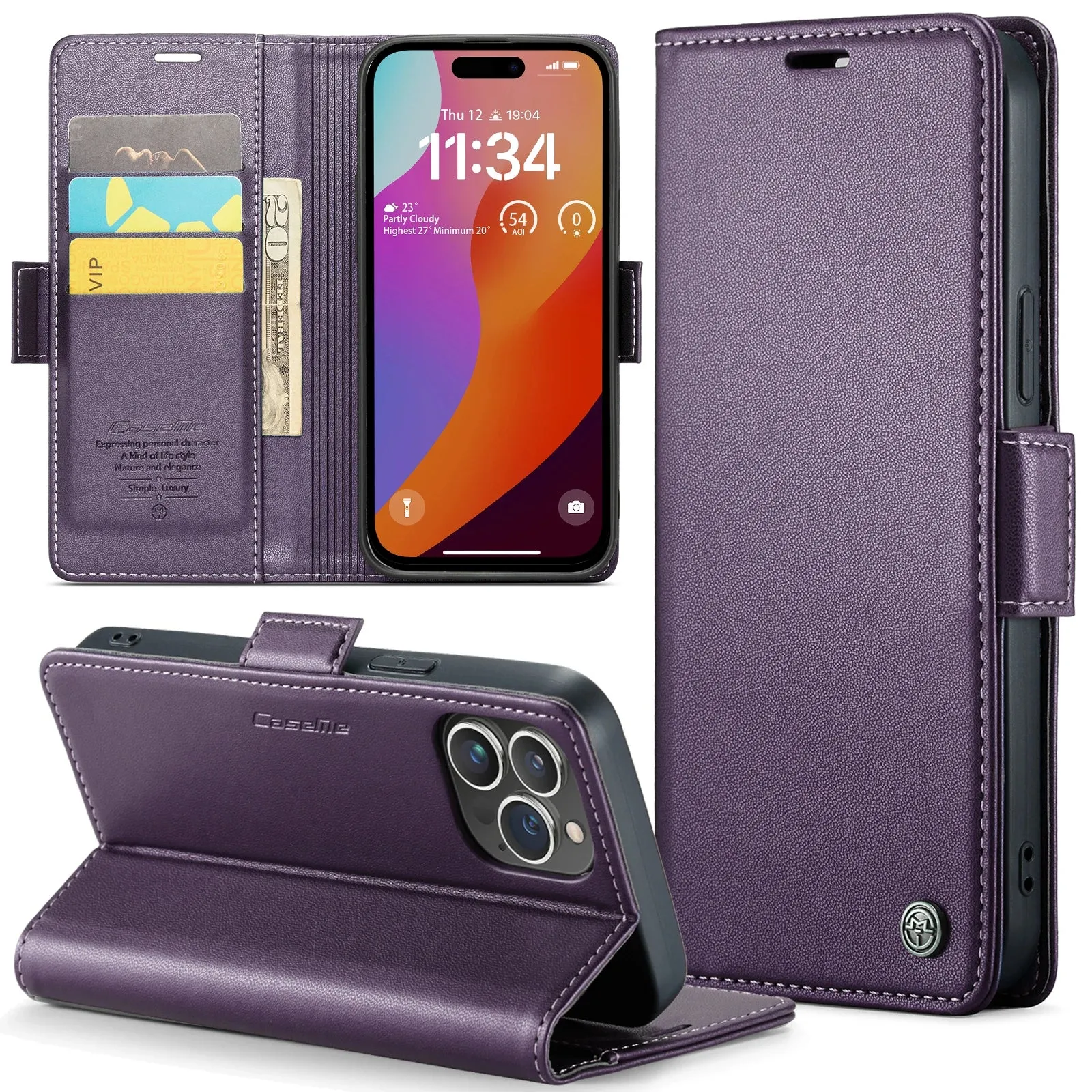 iPhone Case Plus Card holder Wallet