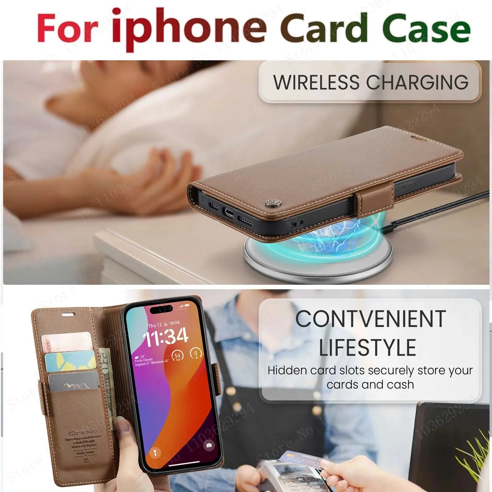 iPhone Case Plus Card holder Wallet