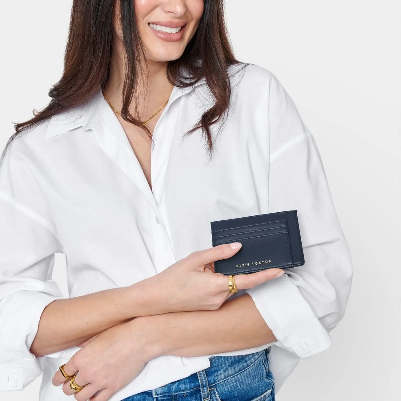 Katie Loxton Midnight Blue Lily Cardholder KLB3622