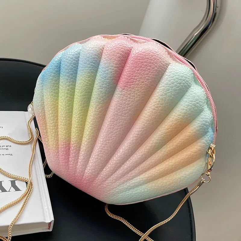 Luxury Chain Crossbody Shell Bag