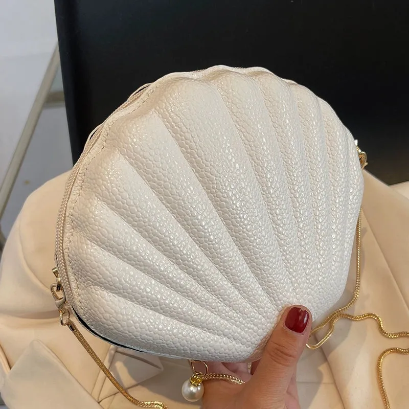 Luxury Chain Crossbody Shell Bag