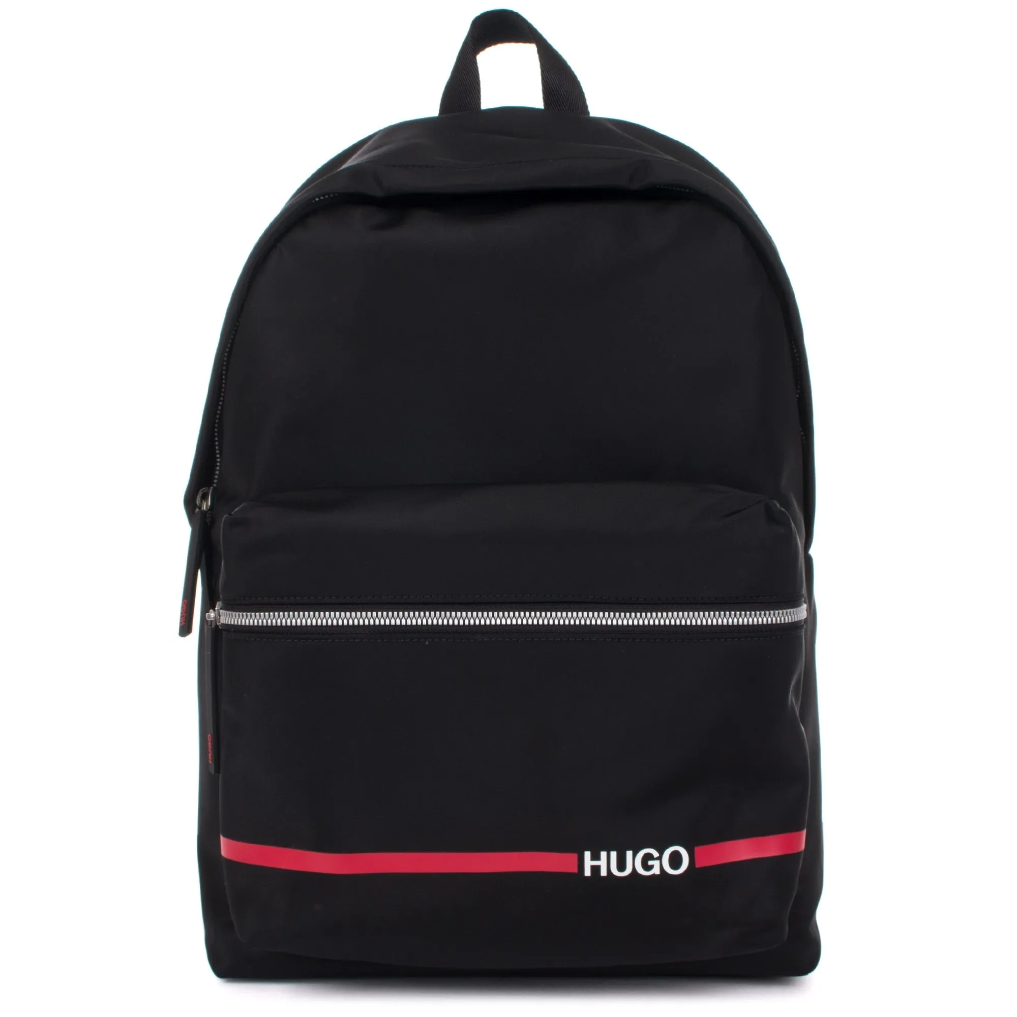 Nylon Contrast Logo Record Backpack