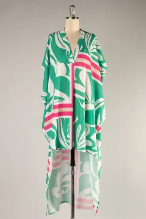 "Maui" Hi-Lo Kaftan Dress