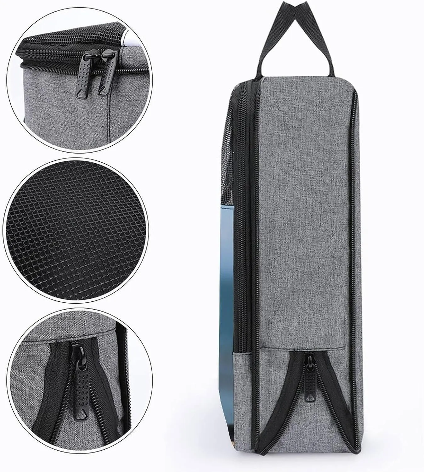 Shoe Bags for Travel Women Men,Cute Seagull Print Foldable Shoe Travel Bag with Zipper,Travel Shoe Bags for Storage Packing in Suitcase,Portable Travel Essentials
