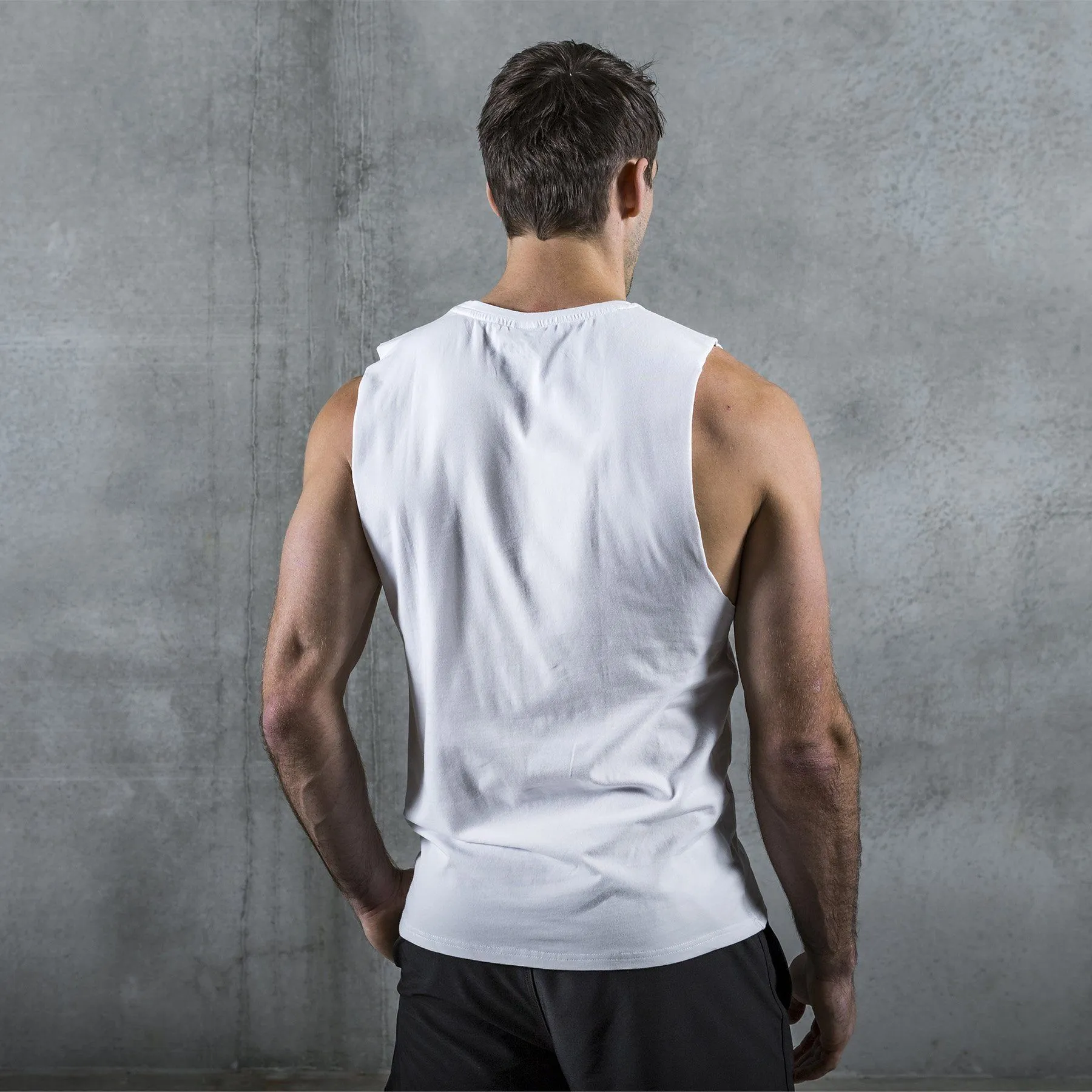 TWL - MEN'S BLUEPRINT TANK - WHITE